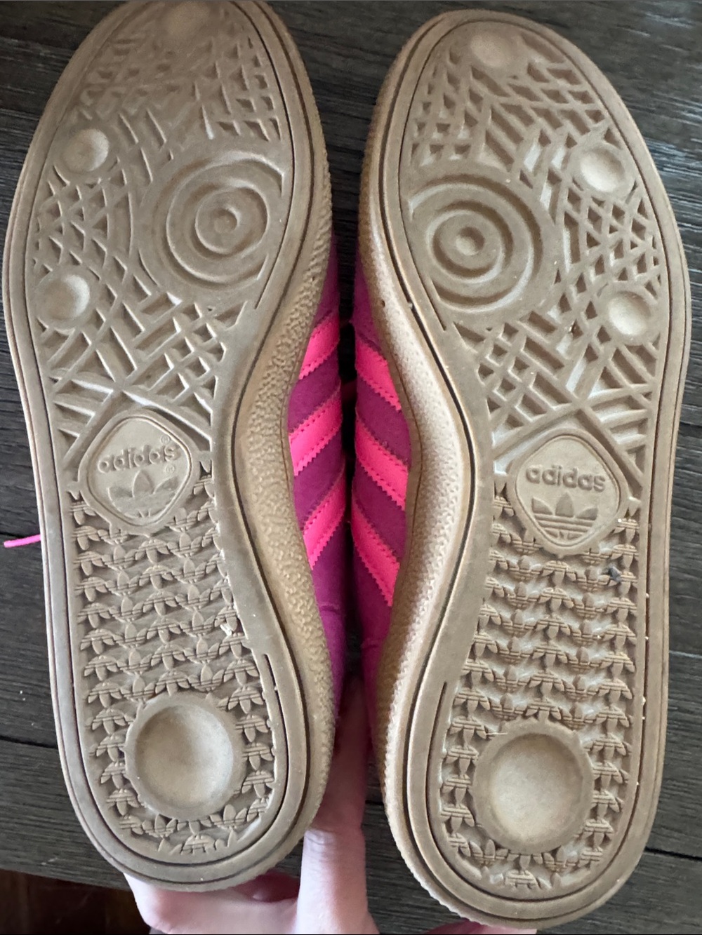 adidas Spezial Hot Pink Suede Sneakers - Picture 3 of 3